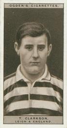 1926 Ogden’s Famous Rugby Players #31 Tom Clarkson Front